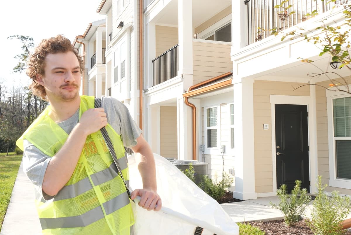 Junk Shot Valet Trash doorstep recycling for multi-family communities